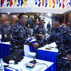 Dankodiklatal Ikuti Rapim TNI AL Siap Membangun Pertahanan Laut Yang Tangguh
