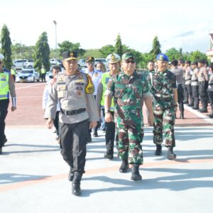 Soliditas TNI-Polri, Korem 132/Tdl Mendukung Operasi Keselamatan Tinombala TA 2024