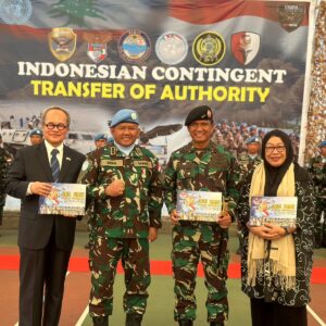 Serah Terima Jabatan Komandan Satuan Tugas FHQSU UNIFIL