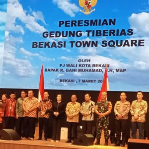 PJ Walikota Bekasi Resmikan Gedung Gereja Tiberias Indonesia Bekasi Town Square