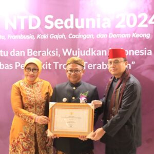 Kota Bekasi Raih Sertifikat Kota Bebas Frambusia Tingkat Nasional