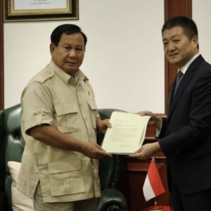 Terima Kunjungan Duta Besar China, Menhan Prabowo Bertekad Perkuat Pertahanan