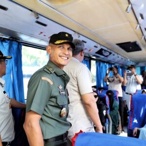 Kasdam XIV/Hsn Mewakili Pangdam, Hadiri Pelepasan Program, Mudik Gratis Bahagia Bersama Sulsel