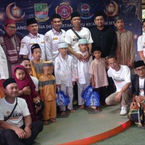 Karang Taruna Desa Kertarahayu Gelar Acara Santunan Yatim Piatu Serta Buka Puasa Bersama