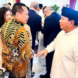 Hadiri Open House Presiden RI di Istana Negara, Ketua MPR RI: Jadikan Momen Idul Fitri Perekat Silaturahmi Kebangsaan