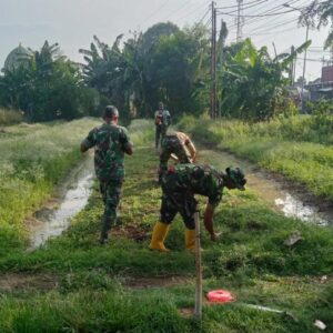 Giatkan Ketahanan Pangan Melalui Urban Farming, Koramil 03/Telukpucung Buka Lahan Tanaman Cabe dan Bawang Merah