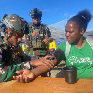 Peringati Hari Kartini, Satgas Yonif 509 Kostrad Peduli Mama Papua