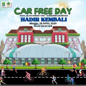 Car Free Day Kota Bekasi dibuka kembali