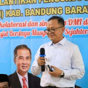 Pj. Wali Kota Bekasi Hadiri Pelantikan Pengurus Dewan Masjid Indonesia (DMI) Kabupaten Indramayu dan Kabupaten Bandung Barat