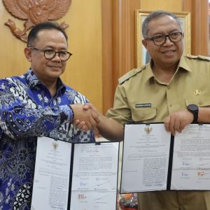 Pemkot Bekasi Bersama Pemkab Sukabumi Tandatangani Kesepakatan Bersama Peningkatan Pelayanan Publik dan Pengembangan Perekonomian