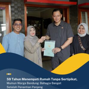 59 Tahun Menempati Rumah Tanpa Sertipikat, Mumun Warga Bandung: Bahagia Banget Setelah Penantian Panjang