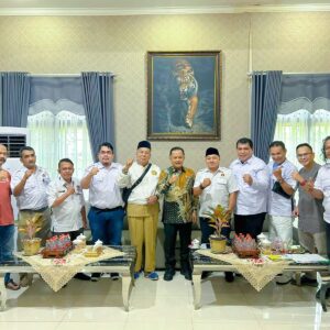 Pj. Wali Kota Bekasi, Terima Langsung Pengurus PWI Bekasi Raya