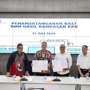 Kementerian ATR/BPN Terima Aset BMN Hasil Rampasan KPK Senilai Rp4,7 Miliar