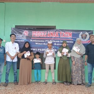 PWI Peduli Jemput Bola, Santuni Anak Yatim di Tujuh RW