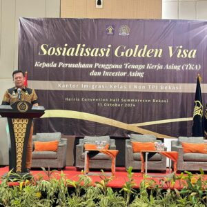 Kantor Imigrasi Kota Bekasi Gelar Sosialisasi Golden Visa