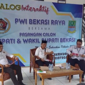 PWI Bekasi Raya Turut Sukseskan Kegiatan Pilkada, Agar Menjaga Netralitas