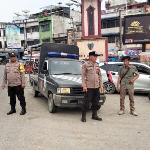 Polres Labuhanbatu Laksanakan Patroli Gabungan Tiga Pilar, Ciptakan Kondisi Kamtibmas yang Kondusif