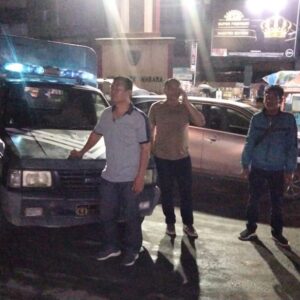 Polsek Bilah Hulu Laksanakan Patroli Blue Light Untuk Berantas Kejahatan Jalan