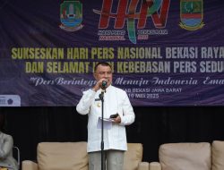 HPN 2025 Bekasi Raya: Wawali Harris Bobihoe Serukan Sinergi Pemerintah dan Pers
