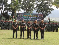 Pangdam III/Siliwangi Pimpin Sertijab Danyonif 300/BJW dan Danyonarmed 5/PG