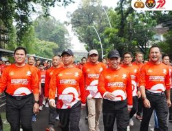 Kapolri, Panglima TNI dan Sejumlah Pimpinan Lembaga Hukum Menghadiri Bhayangkara Sport Day 2025