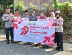 Bakti Sosial Polsek Jatiasih dalam Rangka HUT Bhayangkara ke-79 di Kampung Kebantenan, Jatiasih