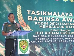 Pangdam III/Slw Hadiri Pembukaan Tasikmalaya Expo dan Babinsa Award 2025 di Bandung