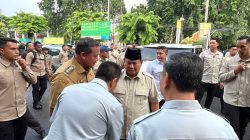 Wali Kota Bekasi Sambut Presiden RI Jenguk Korban Kecelakaan KA Bekasi Timur di RSUD CAM